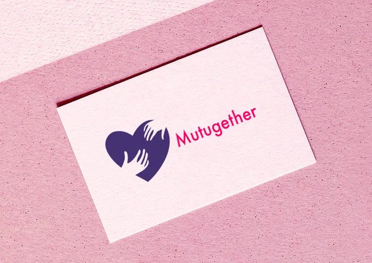 Mockup du logo Mutugether